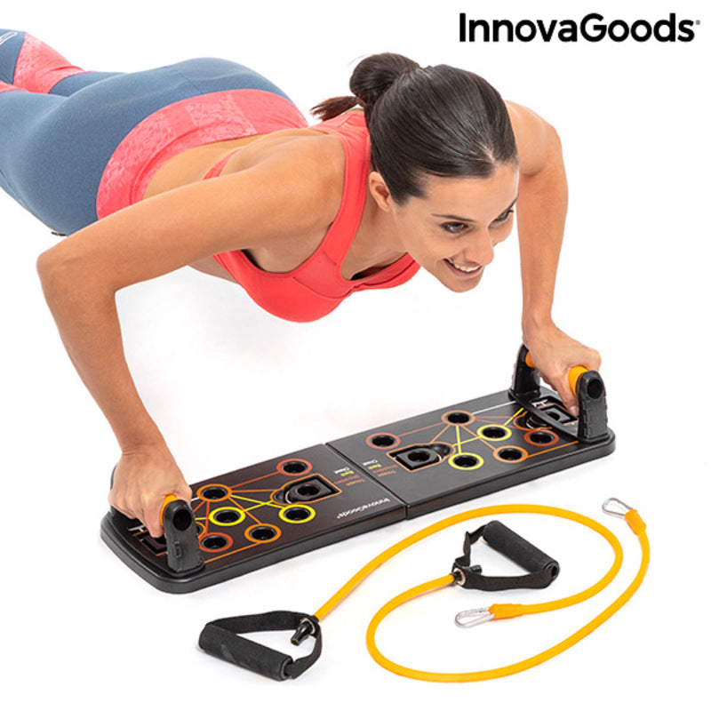 Push-up Bord met Weerstandsbanden en Oefenhandleiding