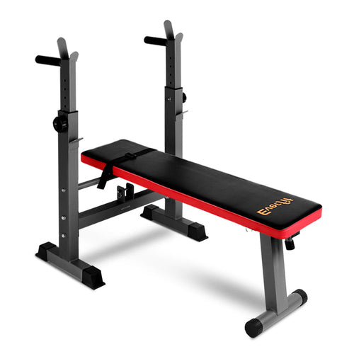Everfit Weerstandsbank met Squat Rack en Bench Press