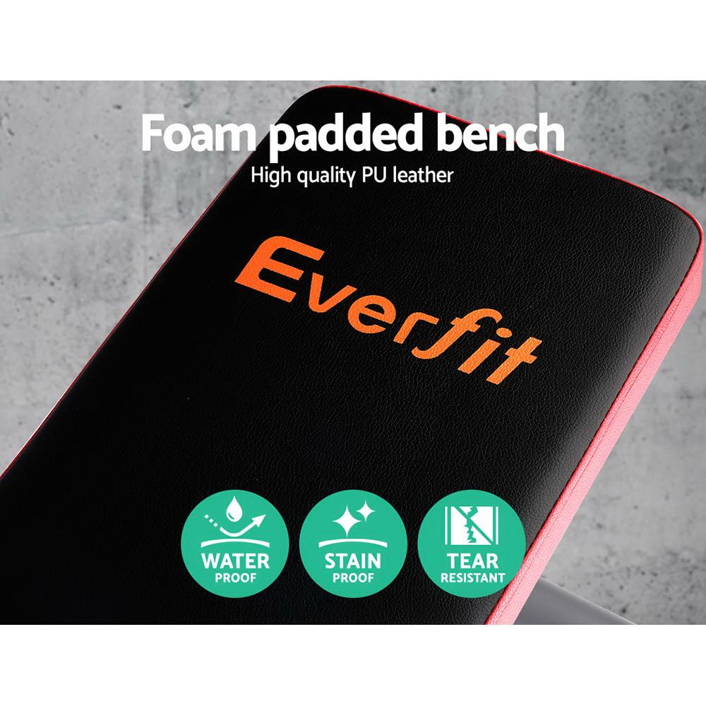 Everfit Weerstandsbank met Squat Rack en Bench Press