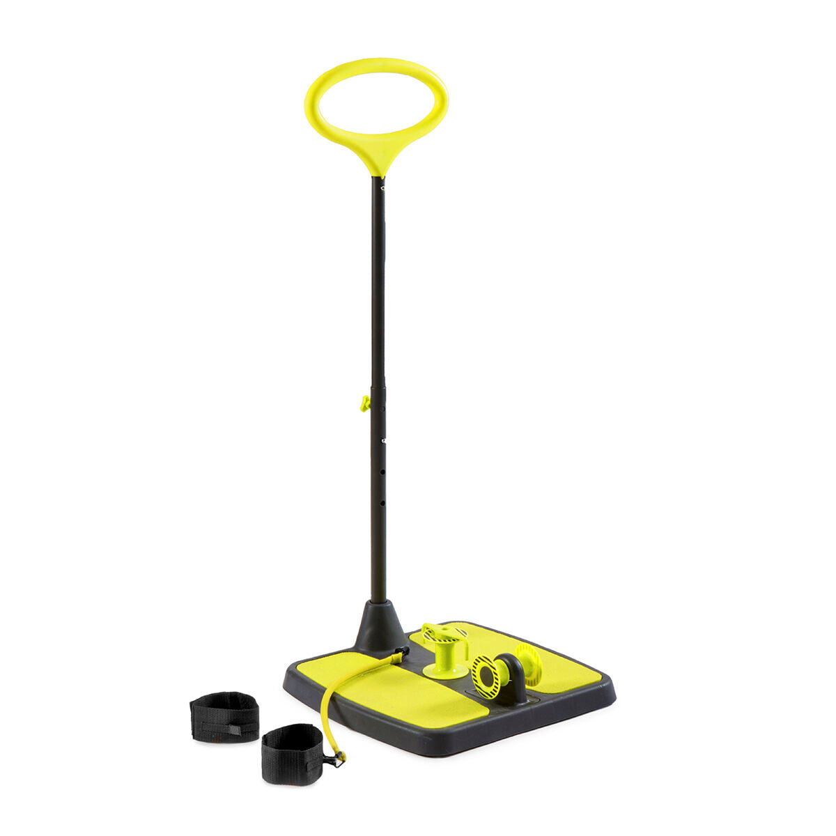 Fitnessplatform voor billen en benen met oefenhandleiding