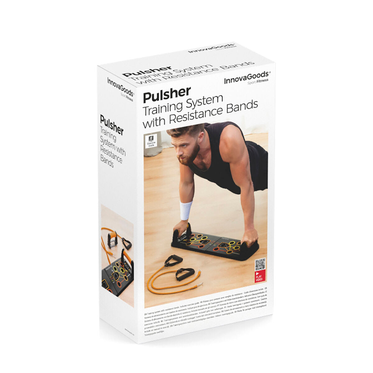 Push-up Bord met Weerstandsbanden en Oefenhandleiding
