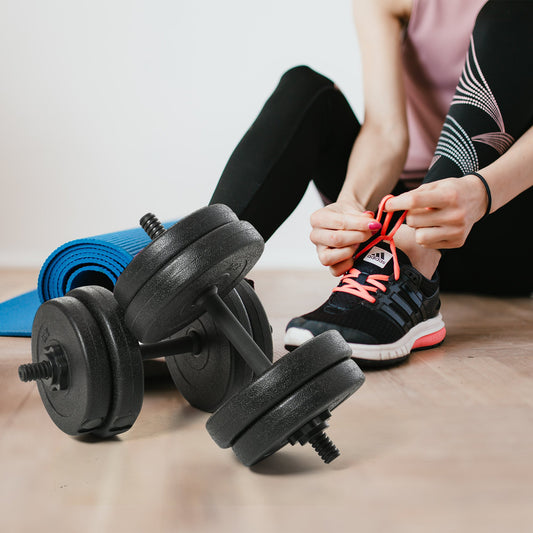 Soozier 20 kg Dumbbells