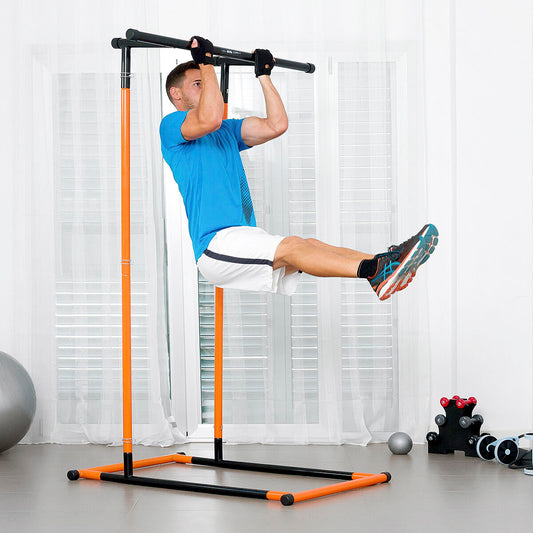 Full body pull-up station met oefenhandleiding