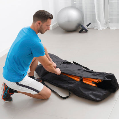 Full body pull-up station met oefenhandleiding