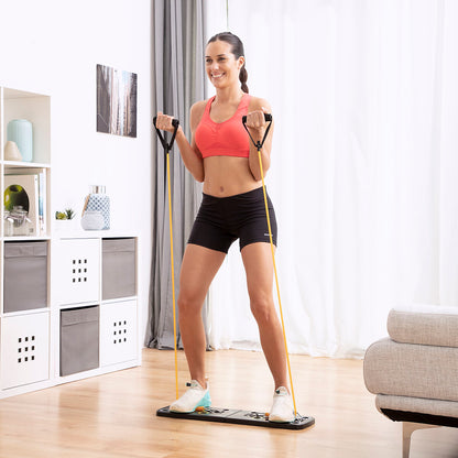 Push-up Bord met Weerstandsbanden en Oefenhandleiding