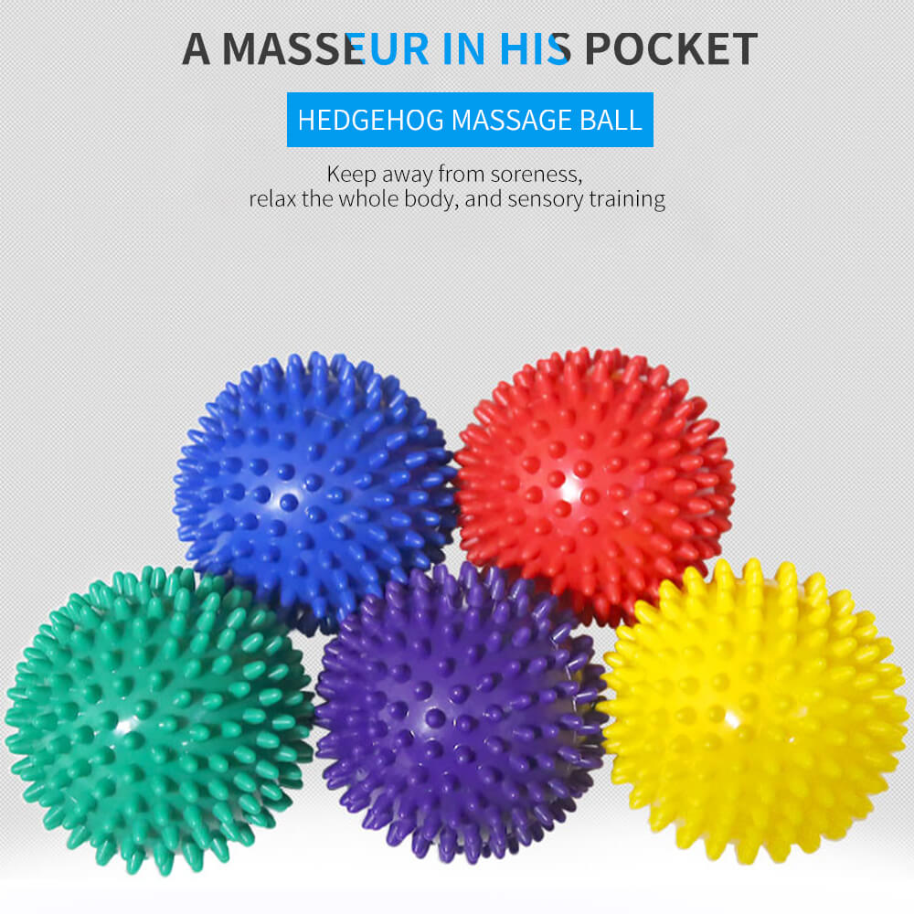 Draagbare Trainingsgreep Fitness PVC Hand Trigger Point Massagebal