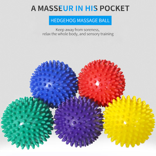Draagbare Trainingsgreep Fitness PVC Hand Trigger Point Massagebal