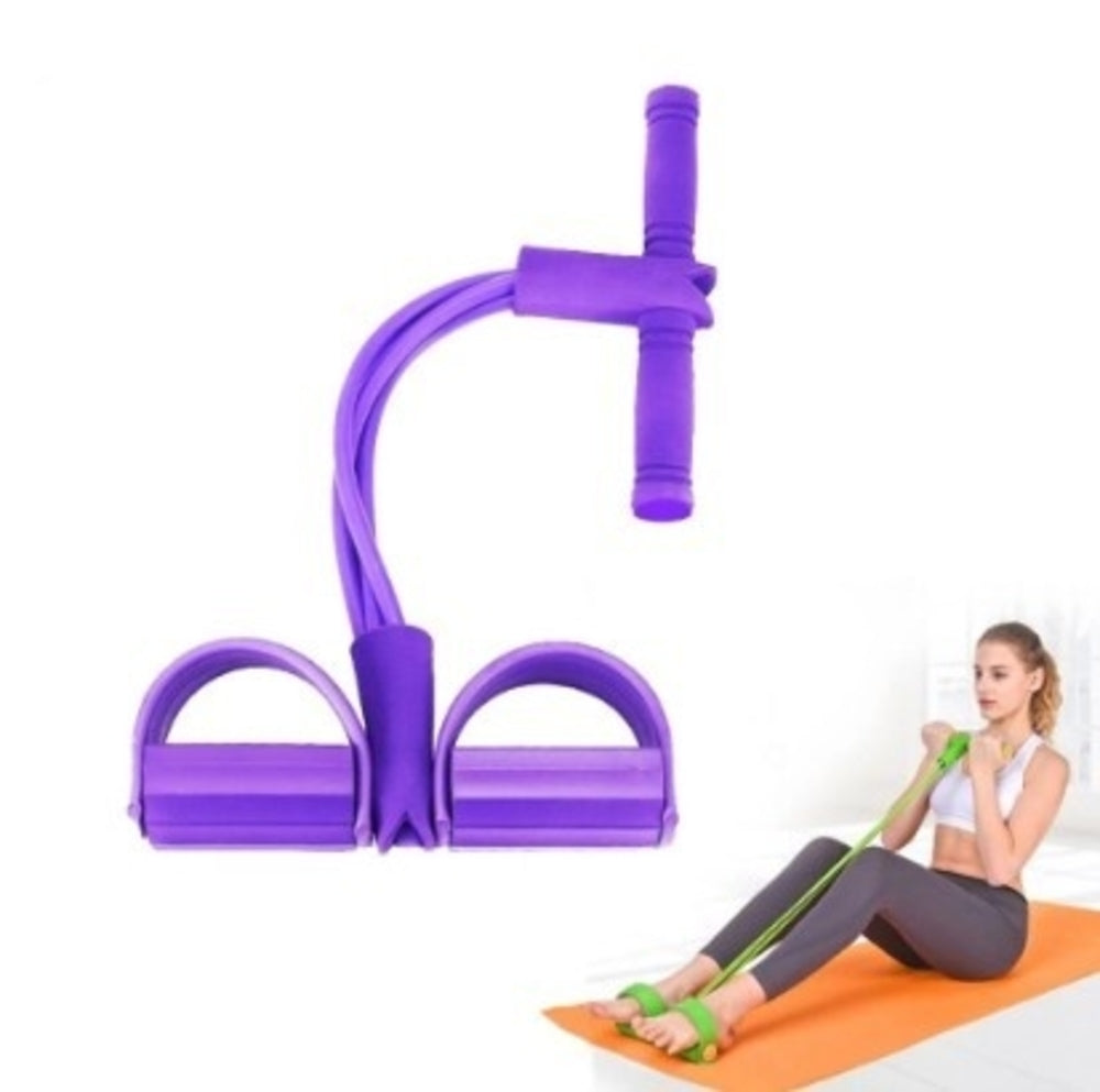 Draagbare Fitness Weerstandsband met Pedalen