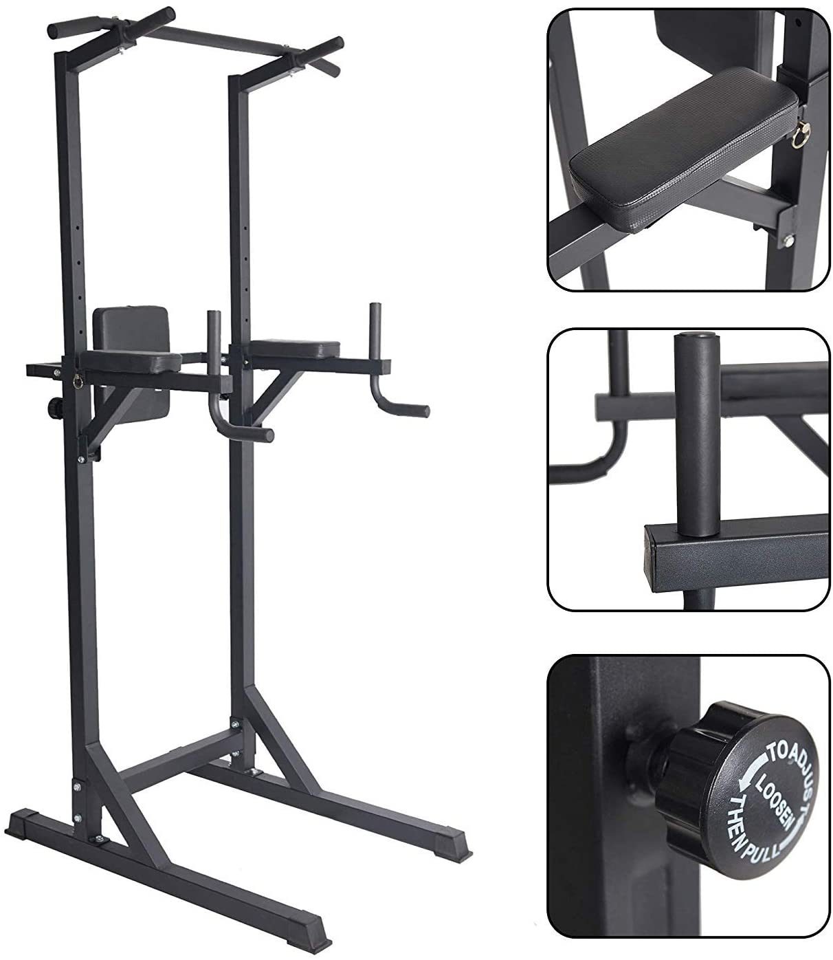 Power Tower Pull-up en dip bar