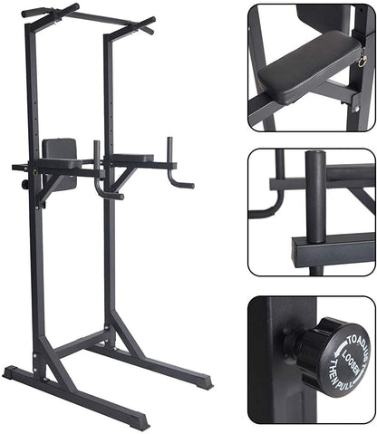 Power Tower Pull-up en dip bar